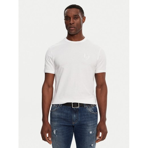Dolce&Gabbana T-Shirt G8RN8Z G7N4Q Biały Regular Fit ze sklepu MODIVO w kategorii T-shirty męskie - zdjęcie 182664969