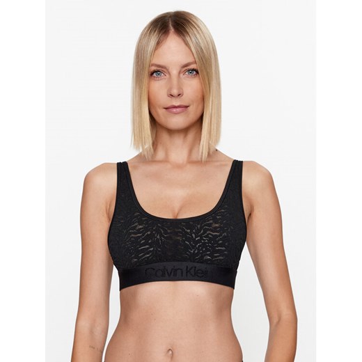 Calvin Klein Underwear Biustonosz top 000QF7340E Czarny ze sklepu MODIVO w kategorii Biustonosze - zdjęcie 182664999