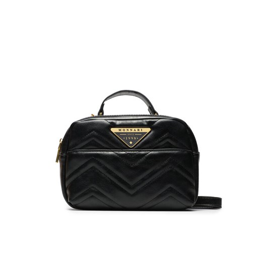 Monnari Torebka BAG4550-020 Czarny ze sklepu MODIVO w kategorii Listonoszki - zdjęcie 182665125