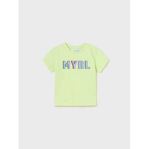 Mayoral T-Shirt 106 Zielony Regular Fit ze sklepu MODIVO w kategorii Koszulki niemowlęce - zdjęcie 182665146