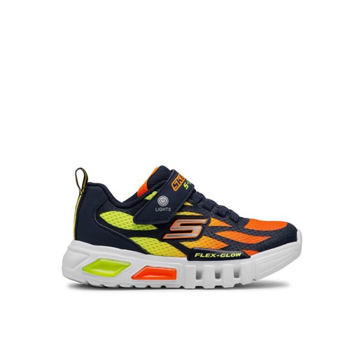 Skechers Sneakersy Dezlo 400016L/NVOR Granatowy ze sklepu MODIVO w kategorii Buty sportowe dziecięce - zdjęcie 182665226