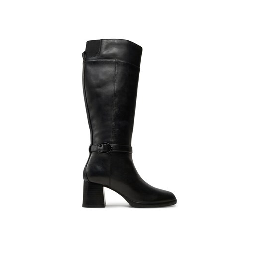Geox Kozaki Walk Pleasure 55D D46XBD 00043 C9999 Czarny ze sklepu MODIVO w kategorii Kozaki damskie - zdjęcie 182665228