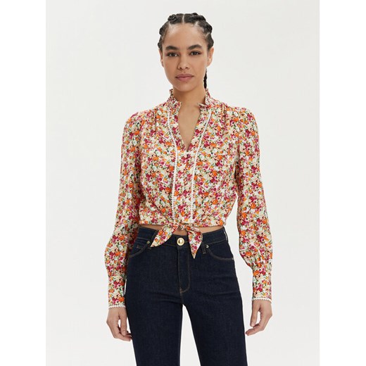 Guess Bluzka W4GH64 WG562 Kolorowy Regular Fit ze sklepu MODIVO w kategorii Bluzki damskie - zdjęcie 182665287