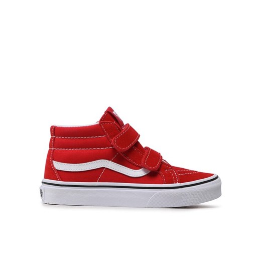 Vans Tenisówki Sk8-Mid Reissu VN00018TH1N1 Czerwony ze sklepu MODIVO w kategorii Trampki dziecięce - zdjęcie 182665407
