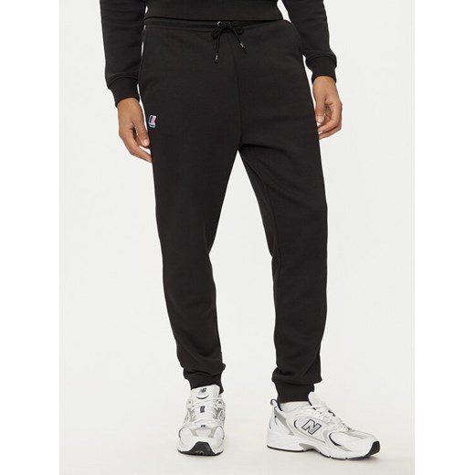 K-Way Spodnie dresowe Le Vrai Creuse K11516W Czarny Slim Fit ze sklepu MODIVO w kategorii Spodnie męskie - zdjęcie 182665408
