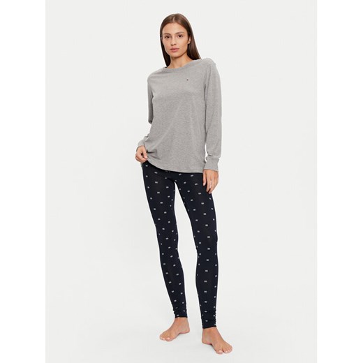 Tommy Hilfiger Piżama UW0UW05639 Kolorowy Regular Fit ze sklepu MODIVO w kategorii Piżamy damskie - zdjęcie 182665418