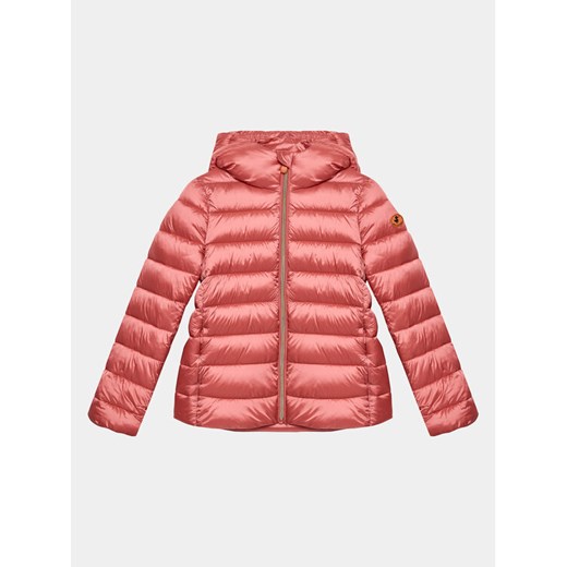 Save The Duck Kurtka zimowa Bibi J31398G IRIS17 Różowy Regular Fit ze sklepu MODIVO w kategorii Kurtki dziewczęce - zdjęcie 182665435