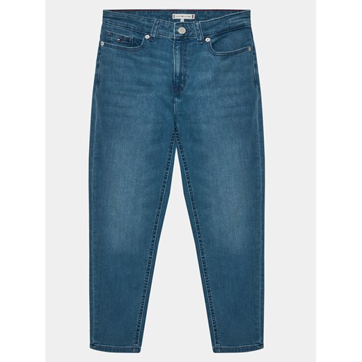 Tommy Hilfiger Jeansy KG0KG07734 D Niebieski Tapered Fit ze sklepu MODIVO w kategorii Spodnie chłopięce - zdjęcie 182665466