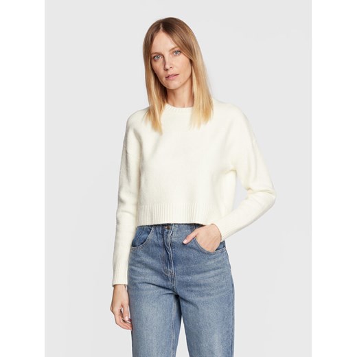 Cotton On Sweter 2055400 Écru Regular Fit ze sklepu MODIVO w kategorii Swetry damskie - zdjęcie 182665495