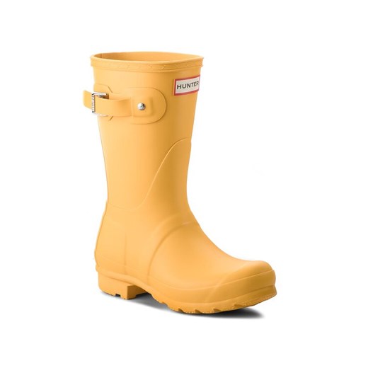 Hunter Kalosze Original Short WFS1000RMA Żółty ze sklepu MODIVO w kategorii Kalosze damskie - zdjęcie 182665525