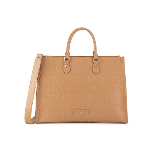 Nine West Torebka LX10044 Brązowy ze sklepu MODIVO w kategorii Torebki damskie - zdjęcie 182665556