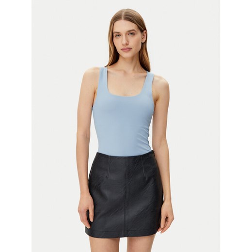 ONLY Top Lea 15278090 Błękitny Regular Fit ze sklepu MODIVO w kategorii Bluzki damskie - zdjęcie 182665576