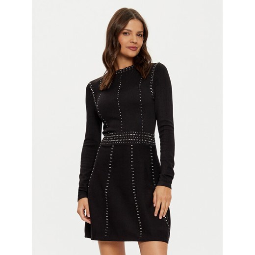 Morgan Sukienka koktajlowa 242-RMCLOU Czarny Slim Fit ze sklepu MODIVO w kategorii Sukienki - zdjęcie 182665607