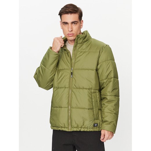 Vans Kurtka puchowa No Hood Norris Mte 1 Puffer Jacket VN0008JF Khaki Regular Fit ze sklepu MODIVO w kategorii Kurtki męskie - zdjęcie 182665659