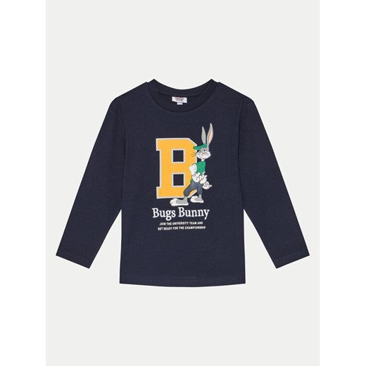 OVS Bluzka 2114411 Granatowy Regular Fit ze sklepu MODIVO w kategorii T-shirty chłopięce - zdjęcie 182665685