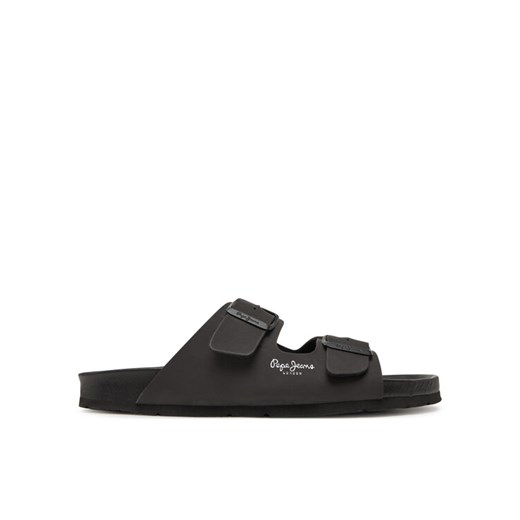 Pepe Jeans Klapki PMS90101 Czarny ze sklepu MODIVO w kategorii Klapki męskie - zdjęcie 182665719