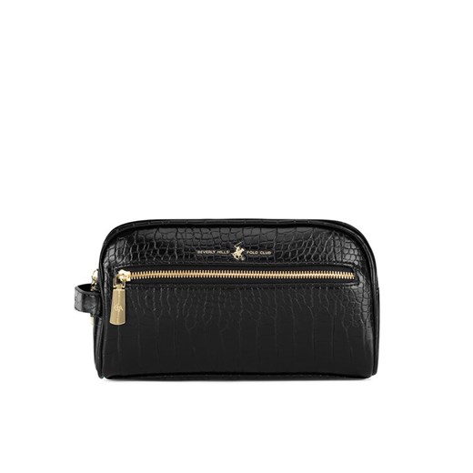 Beverly Hills Polo Club Kosmetyczka BHPC-W1-001-AW24 Czarny ze sklepu MODIVO w kategorii Kosmetyczki - zdjęcie 182665767