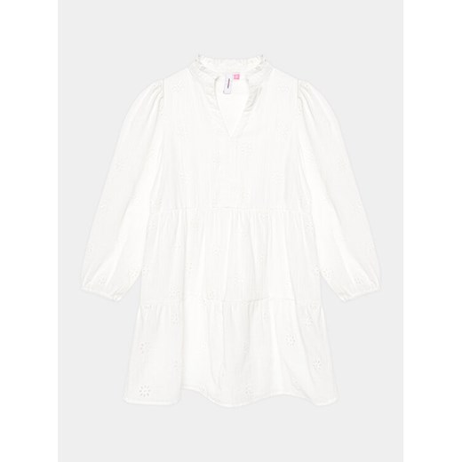 Vero Moda Girl Sukienka 10284629 Biały Regular Fit ze sklepu MODIVO w kategorii Sukienki dziewczęce - zdjęcie 182665789