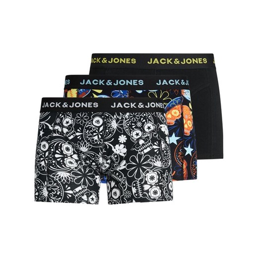 Jack&Jones Komplet 3 par bokserek Sugar Skull 12185485 Kolorowy ze sklepu MODIVO w kategorii Majtki męskie - zdjęcie 182665867