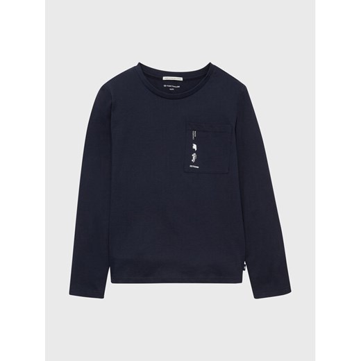 Tom Tailor Bluzka 1033834 Granatowy Regular Fit ze sklepu MODIVO w kategorii T-shirty chłopięce - zdjęcie 182665895
