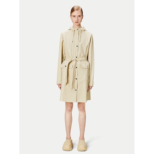 Rains Kurtka przeciwdeszczowa Curve W Jacket W3 18130 Brązowy Regular Fit Rains L MODIVO