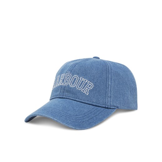 Barbour Czapka z daszkiem Emily Denim LHA0582BL31 Niebieski ze sklepu MODIVO w kategorii Czapki z daszkiem damskie - zdjęcie 182665906
