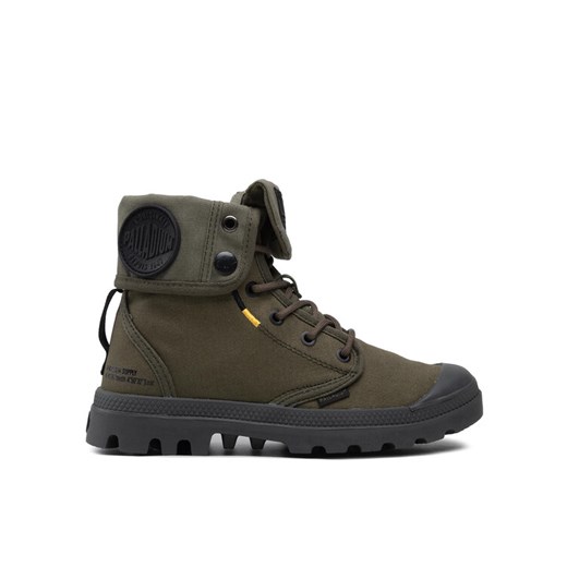 Palladium Trapery Pampa Baggy Supply 77964-325-M Khaki ze sklepu MODIVO w kategorii Workery damskie - zdjęcie 182666046