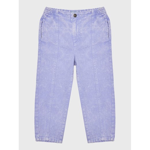 United Colors Of Benetton Jeansy 4I8BCE01G Fioletowy Relaxed Fit ze sklepu MODIVO w kategorii Spodnie dziewczęce - zdjęcie 182666068