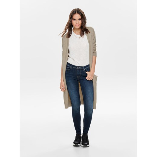 JDY Kardigan 15184979 Beżowy Regular Fit ze sklepu MODIVO w kategorii Swetry damskie - zdjęcie 182666098