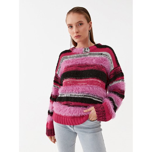 Pinko Sweter Antilope 101799 A15K Kolorowy Relaxed Fit ze sklepu MODIVO w kategorii Swetry damskie - zdjęcie 182666116