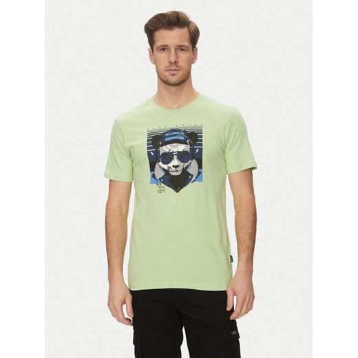 Blend T-Shirt 20717766 Zielony Regular Fit ze sklepu MODIVO w kategorii T-shirty męskie - zdjęcie 182666117