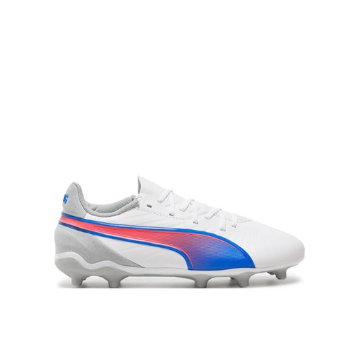 Puma Buty do piłki nożnej KING MATCH FG/AG Jr 108048 Biały ze sklepu MODIVO w kategorii Buty sportowe dziecięce - zdjęcie 182666168