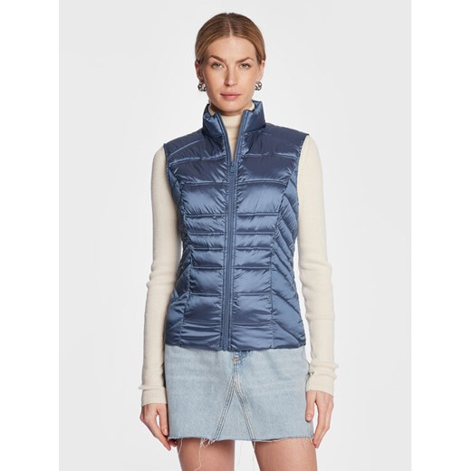 Guess Bezrękawnik W3RN53 WF5C2 Granatowy Slim Fit ze sklepu MODIVO w kategorii Kamizelki damskie - zdjęcie 182666206