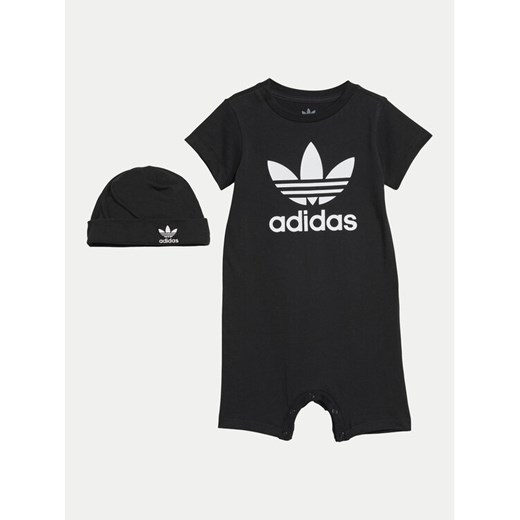 adidas Romper Gift Set IS7257 Czarny Regular Fit ze sklepu MODIVO w kategorii Odzież dla niemowląt - zdjęcie 182666225