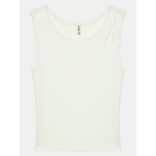Kids ONLY Top Nessa 15263437 Biały Tight Fit ze sklepu MODIVO w kategorii Bluzki dziewczęce - zdjęcie 182666366