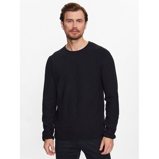 INDICODE Bluza Kristian 35-128 Czarny Regular Fit ze sklepu MODIVO w kategorii Bluzy męskie - zdjęcie 182666379