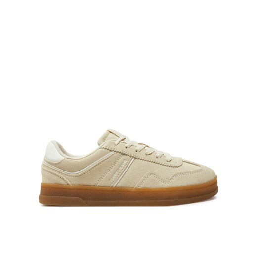 Tommy Jeans Sneakersy The Greenwich Suede EN0EN02696 Écru ze sklepu MODIVO w kategorii Buty sportowe damskie - zdjęcie 182666388