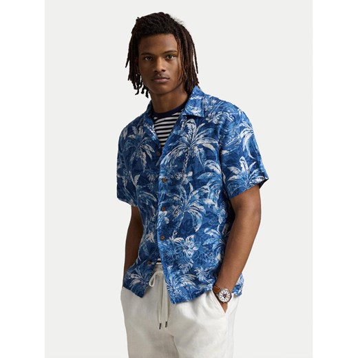 Polo Ralph Lauren Koszula 710965897001 Niebieski Classic Fit ze sklepu MODIVO w kategorii Koszule męskie - zdjęcie 182666475
