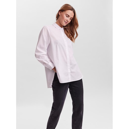 Vero Moda Koszula 10264952 Biały Regular Fit ze sklepu MODIVO w kategorii Koszule damskie - zdjęcie 182666559