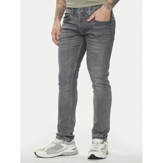 Pepe Jeans Jeansy PM207389 Szary Slim Fit ze sklepu MODIVO w kategorii Jeansy męskie - zdjęcie 182666595
