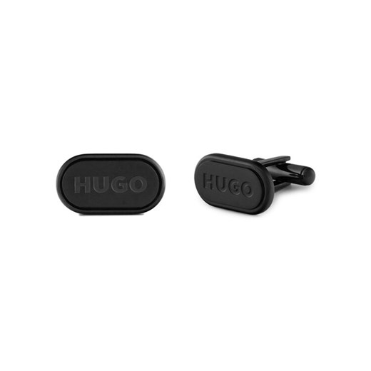 Hugo Spinki do mankietów E-Classic-Cuf 50494892 Czarny ze sklepu MODIVO w kategorii Spinki do mankietów - zdjęcie 182666609