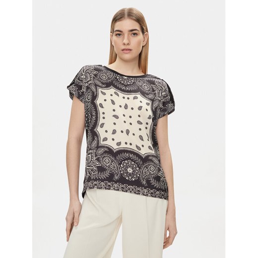 Liu Jo Bluzka MA4116 J7821 Czarny Regular Fit ze sklepu MODIVO w kategorii Bluzki damskie - zdjęcie 182666679