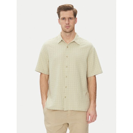 Jack&Jones Koszula Dobby 12277184 Zielony Relaxed Fit ze sklepu MODIVO w kategorii Koszule męskie - zdjęcie 182666779