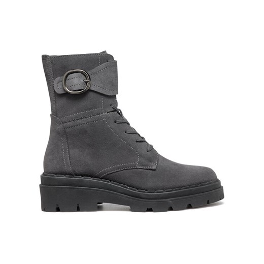 Geox Botki D Felleny D46XEB 00022 C1115 Szary ze sklepu MODIVO w kategorii Botki - zdjęcie 182666786