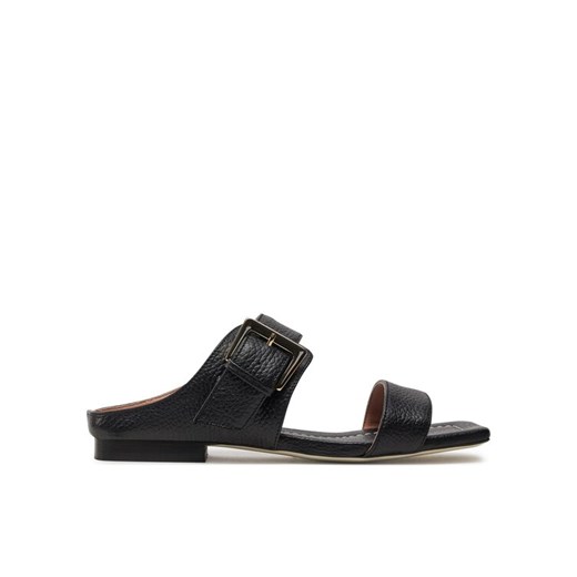Pollini Klapki SA28251C0ITD0000 Czarny ze sklepu MODIVO w kategorii Klapki damskie - zdjęcie 182666829