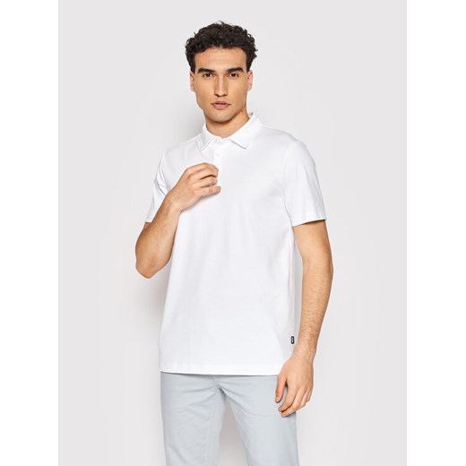 Boss Polo Palosh 50471335 Biały Slim Fit XXL MODIVO