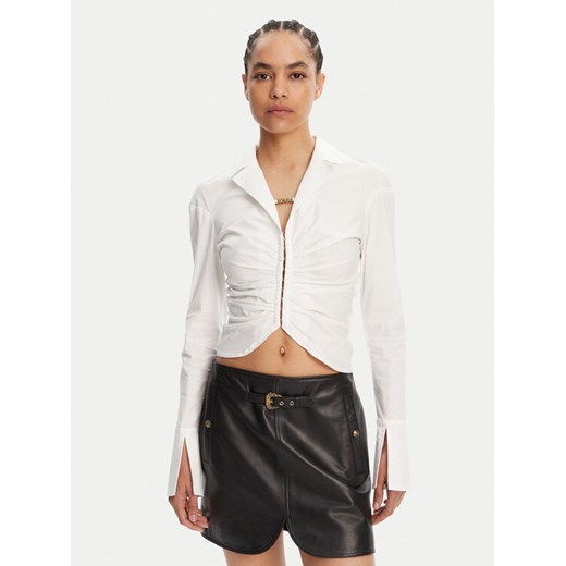 Versace Jeans Couture Koszula 78HAL203 Biały Slim Fit ze sklepu MODIVO w kategorii Koszule damskie - zdjęcie 182666878