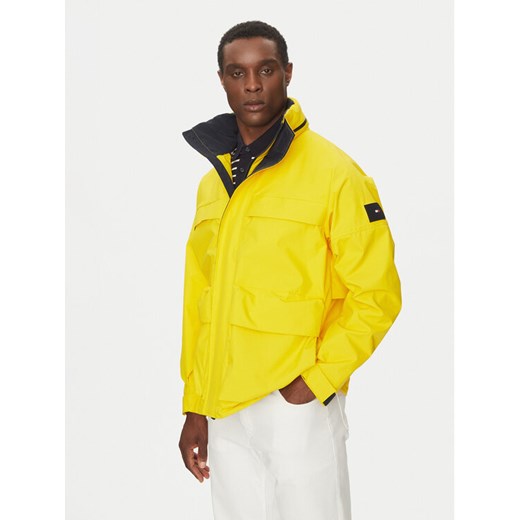 Tommy Hilfiger Kurtka przejściowa Regatta Mid Length Jacket MW0MW39200 Żółty Loose Fit ze sklepu MODIVO w kategorii Kurtki męskie - zdjęcie 182666906