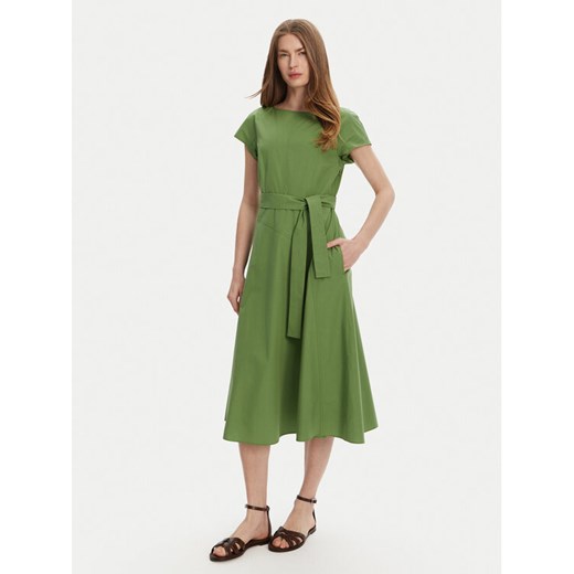 Weekend Max Mara Sukienka codzienna Magma 2515221142 Zielony Regular Fit ze sklepu MODIVO w kategorii Sukienki - zdjęcie 182666909