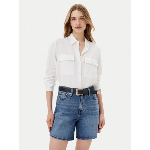 Levi's® Koszula Doreen A7467-0006 Biały Regular Fit ze sklepu MODIVO w kategorii Koszule damskie - zdjęcie 182666919